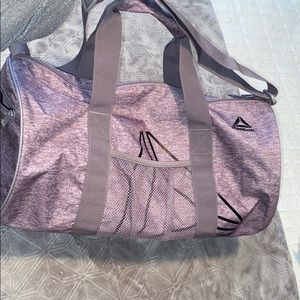 Reebok Small Light Purple Duffel Bag